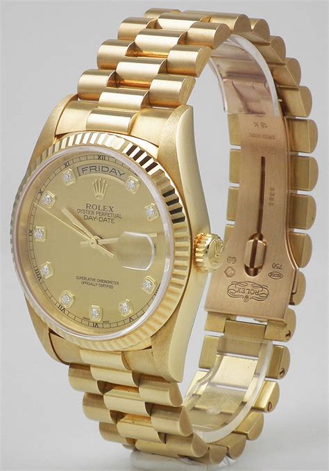 rolex oyster perpetual day date 18k 8385|rolex watch day date price.